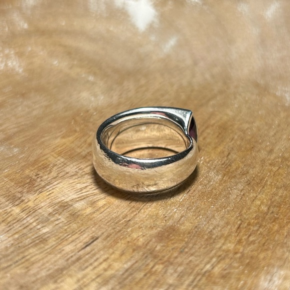 Links of London Purple Amethyst Modern Design 925 Sterling Silver Ring - Picture 5 of 16